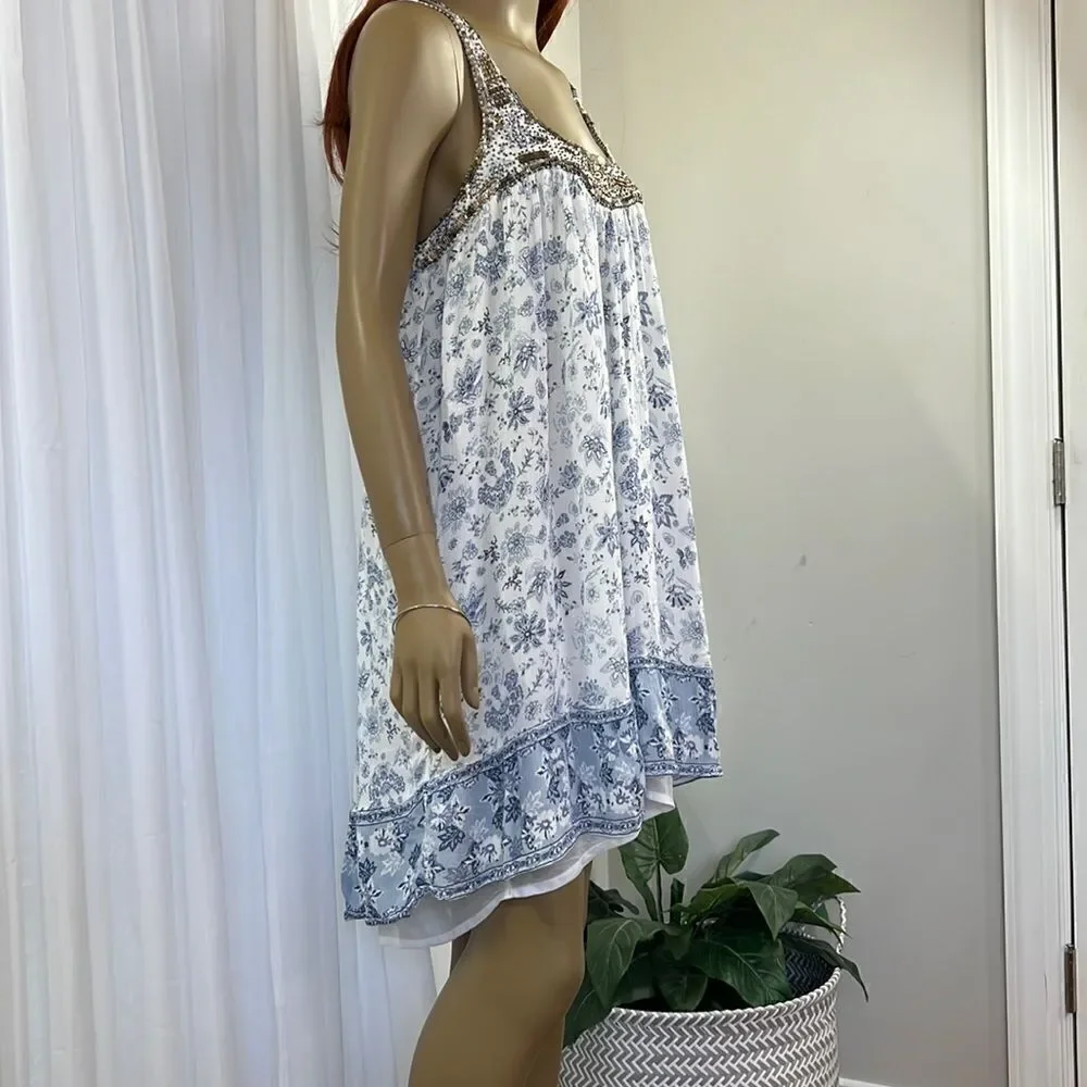 Altar’d State Baby Doll High Low Dress Medium - Picture 2 of 8